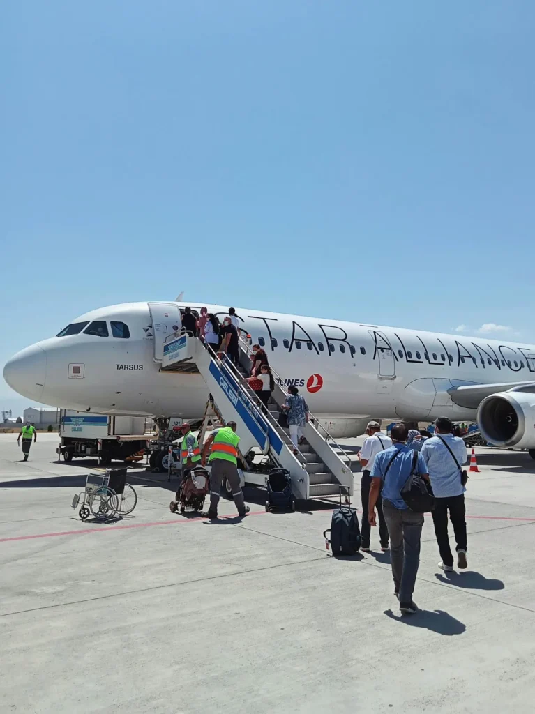 embarquement dans l avion conv